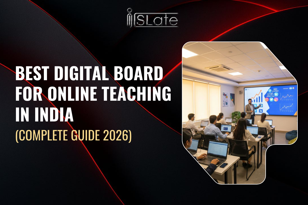 Best Digital Board for Online Teaching in India 
