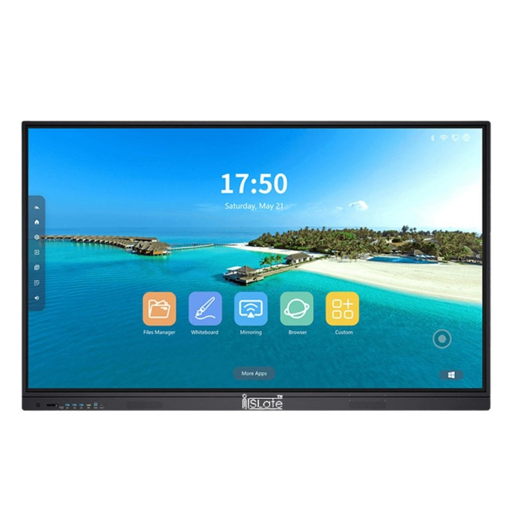 iSlate Interactive Flat Panel 55 Inch – E Series | 8GB RAM | 128GB ROM | Google Certified | 4K UHD Smart Board flat panel E-Series 55"