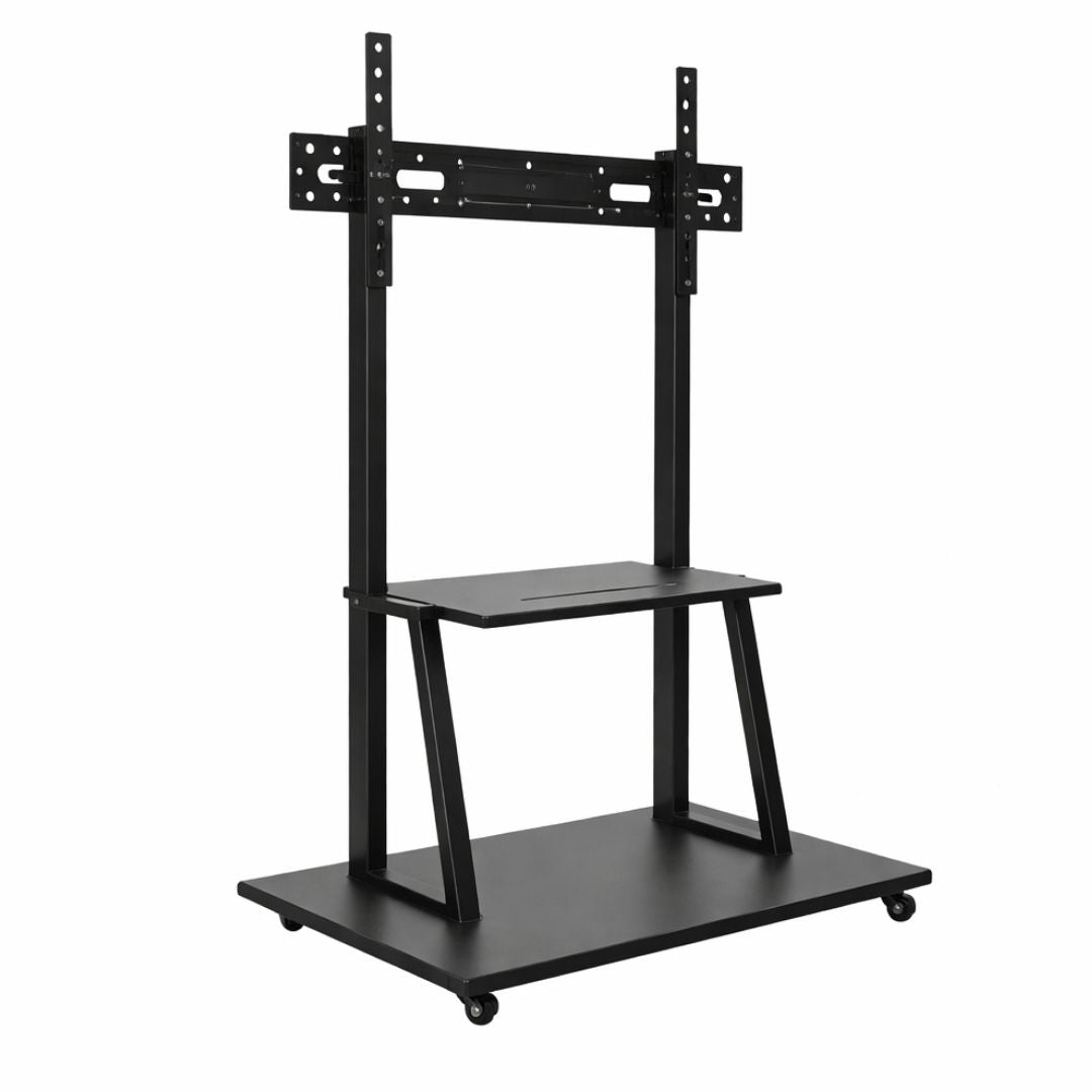 iSLate Floor Stand Trolley for Interactive Panels | Heavy Duty Mobile Stand (55”–86”)
