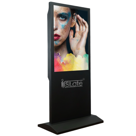 iSLate Display Kiosk | Digital Signage Kiosk Display | B Type 43" – 65" Floor Standing Kiosk