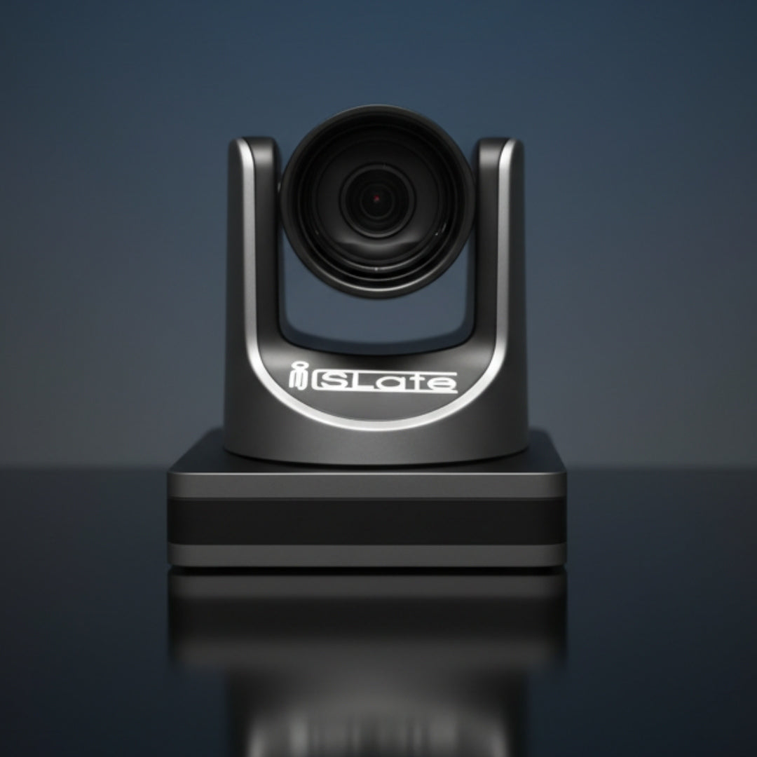 iSLate 4K PTZ Camera | Ultra HD Auto Tracking | Zoom Certified | Smart Classroom & Studio Camera