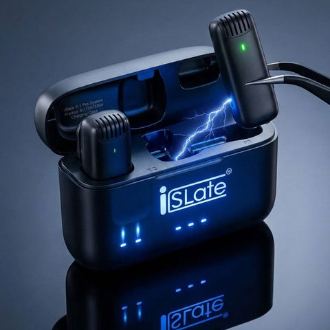 iSLate Professional Microphone | Noise Reduction Mic for Teaching, Meetings & Recording